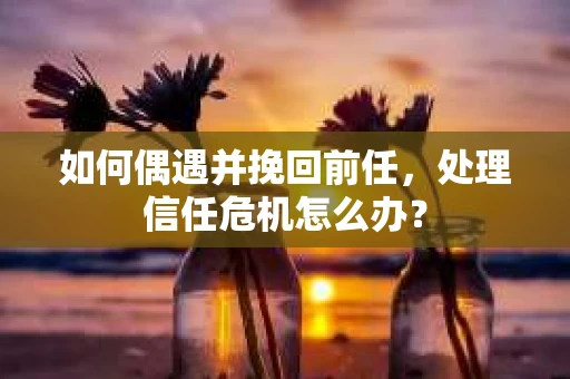 如何偶遇并挽回前任，处理信任危机怎么办？