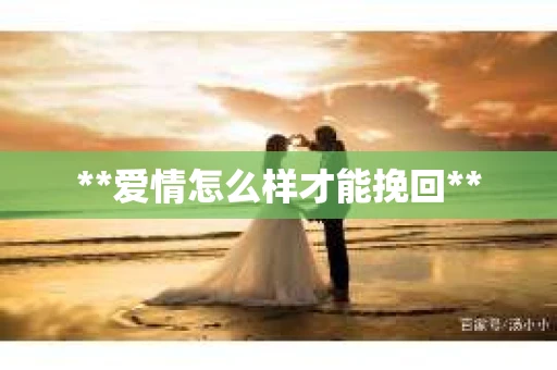 **爱情怎么样才能挽回**