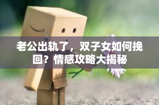 老公出轨了，双子女如何挽回？情感攻略大揭秘