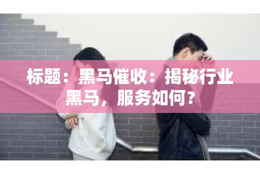 标题：黑马催收：揭秘行业黑马，服务如何？