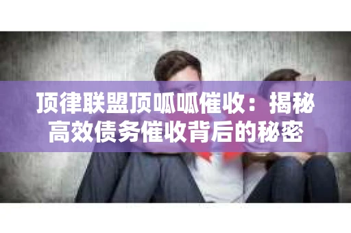 顶律联盟顶呱呱催收：揭秘高效债务催收背后的秘密
