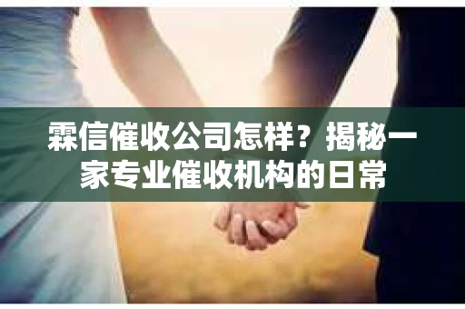 霖信催收公司怎样？揭秘一家专业催收机构的日常