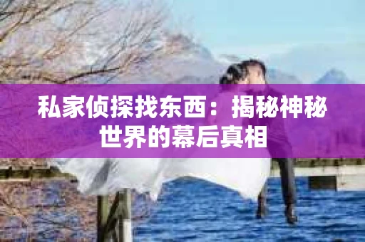私家侦探找东西：揭秘神秘世界的幕后真相