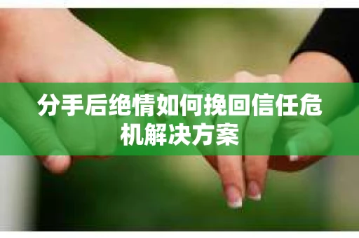 分手后绝情如何挽回信任危机解决方案