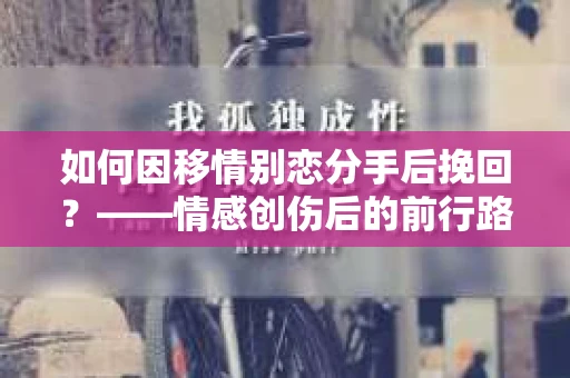 如何因移情别恋分手后挽回？——情感创伤后的前行路线图