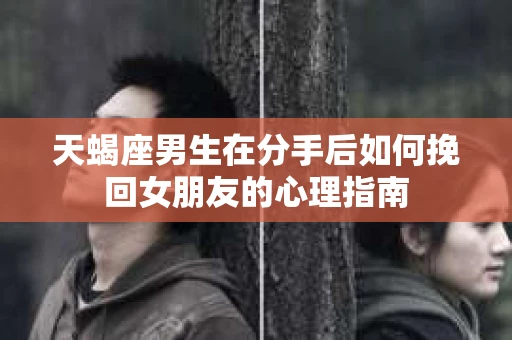 天蝎座男生在分手后如何挽回女朋友的心理指南